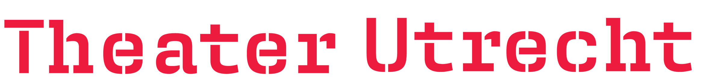 Theater Utrecht Shop logo